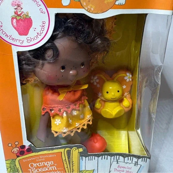 Vintage Strawberry Shortcake Friend Doll, Orange Blossom w